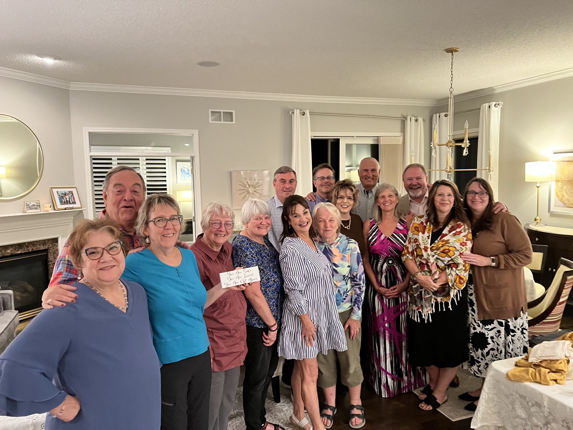 A multigenerational gathering in a home in Saint Paul, Minnesota